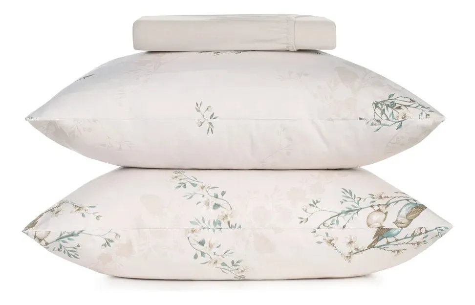 1,38M X 1,88M X 30CM-JOGO CAMA SIMPLES 3PC MALHA 100% ALGODAO. - POUSO