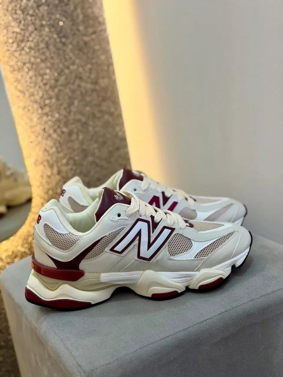 NB 9060 Bege/vinho