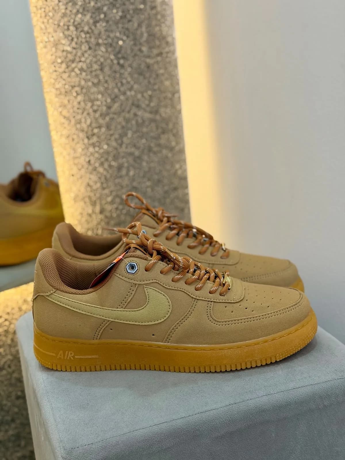 NK Air Force 1 Bege/Marrom