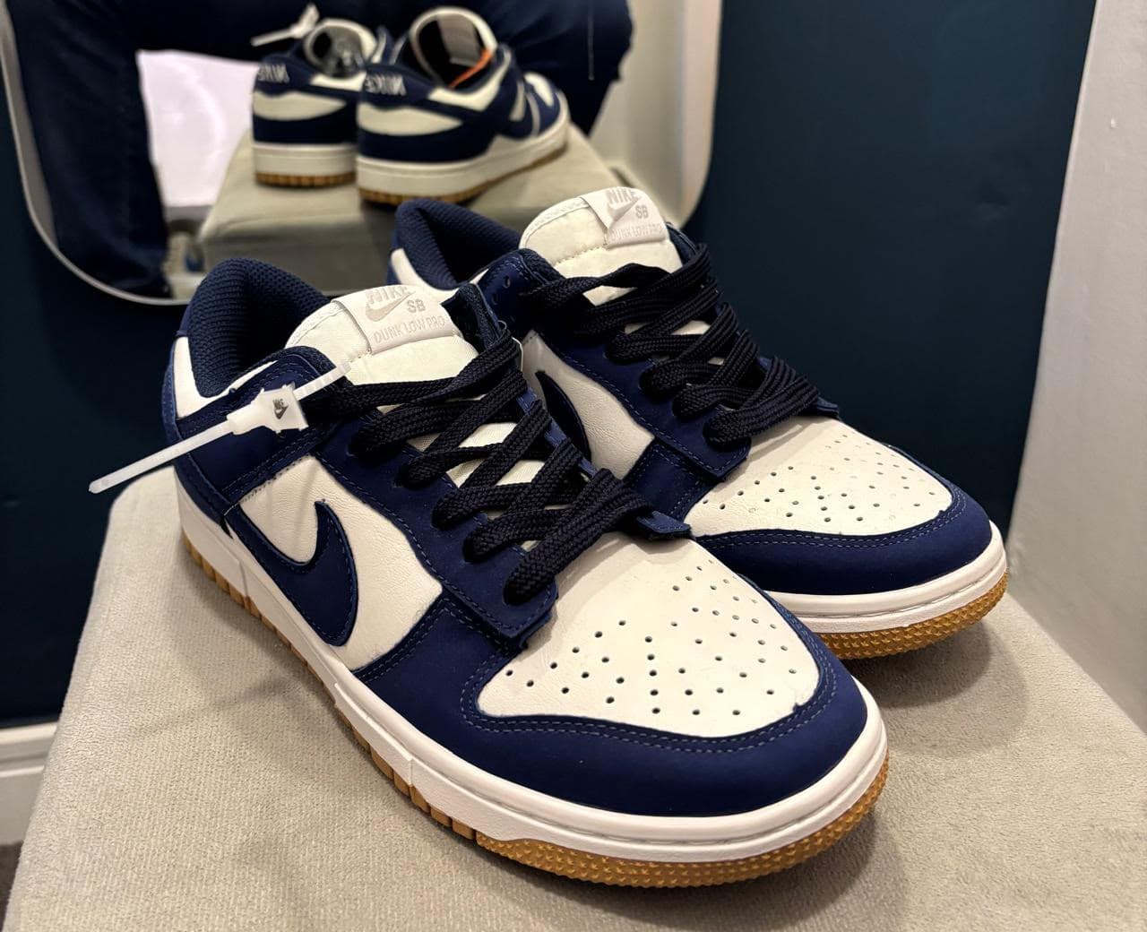 NK Dunk Azul/Branco
