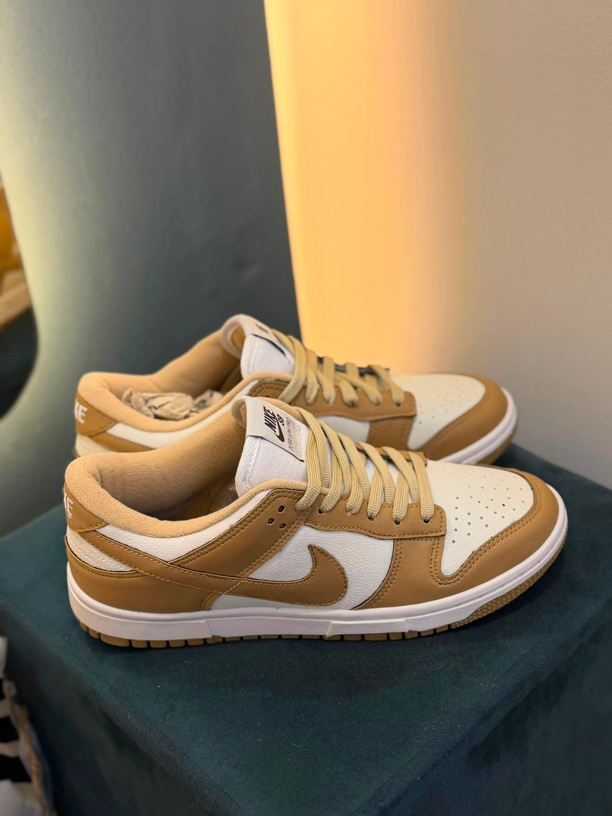 NK Dunk Bege/Branco