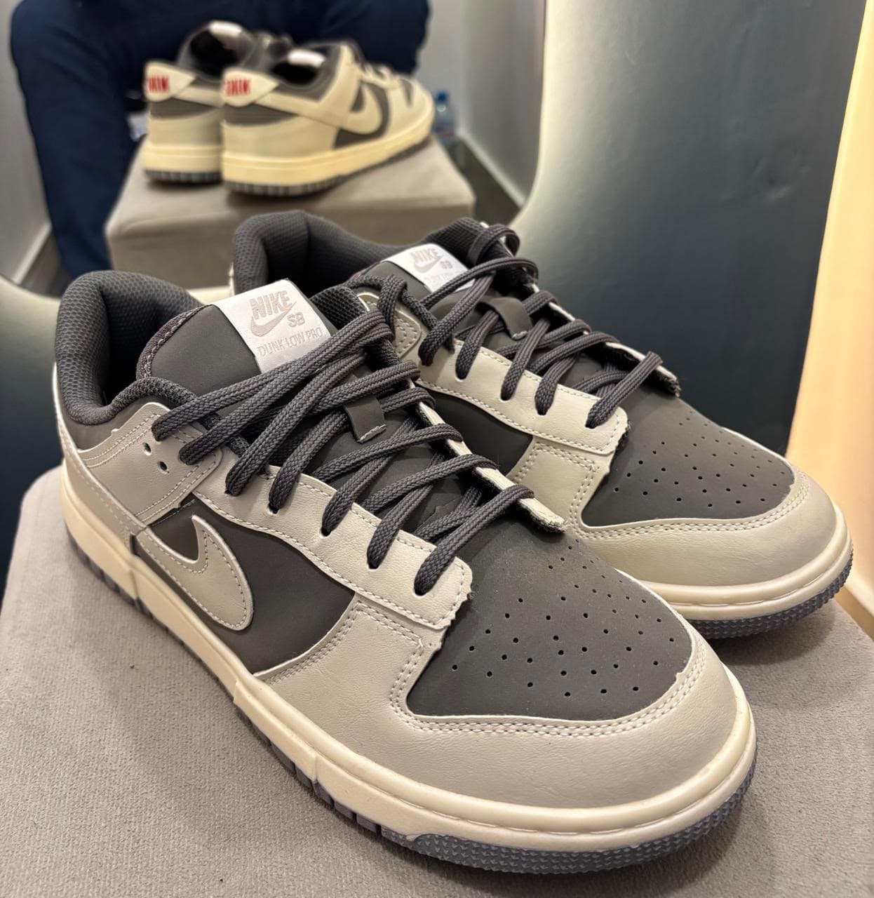 NK Dunk Cinza