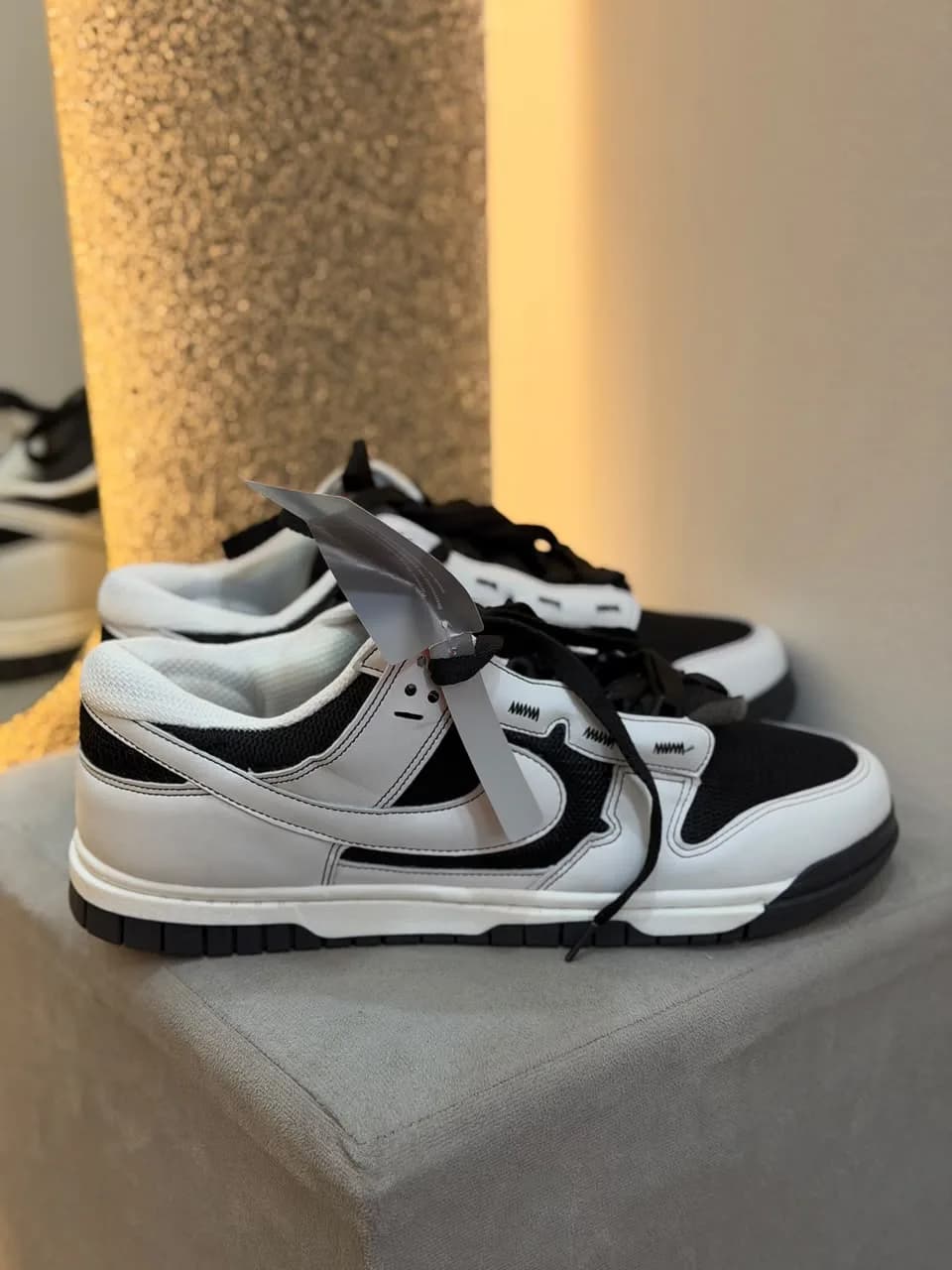 NK Dunk Jumbo Branco/Preto