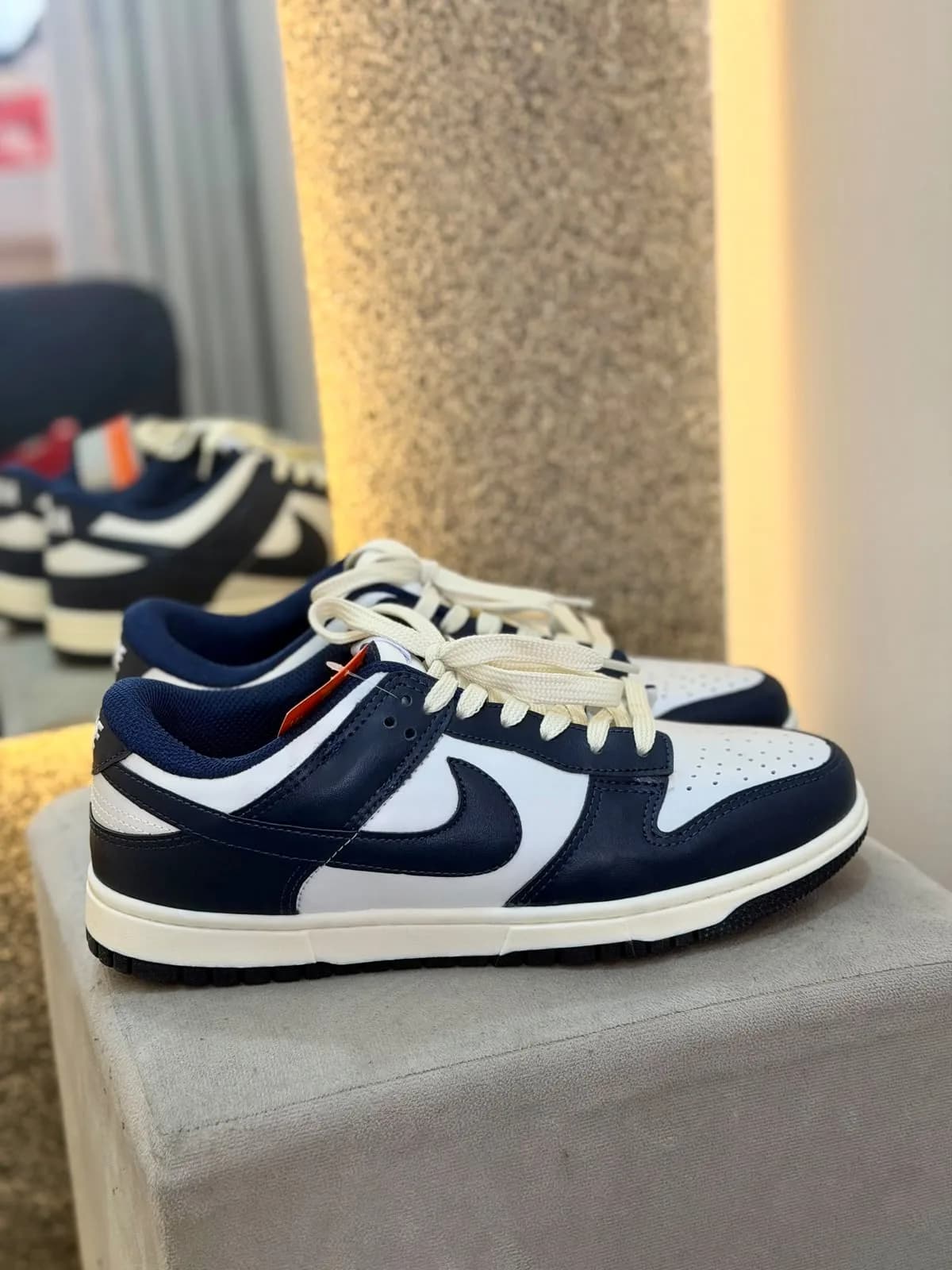 NK Dunk Low Azul/Off