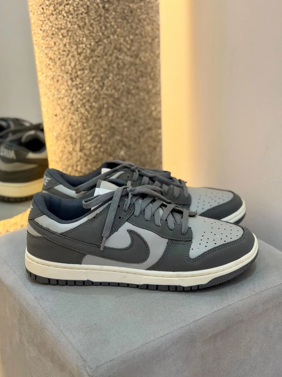 NK Dunk Low Cinza/Cinza