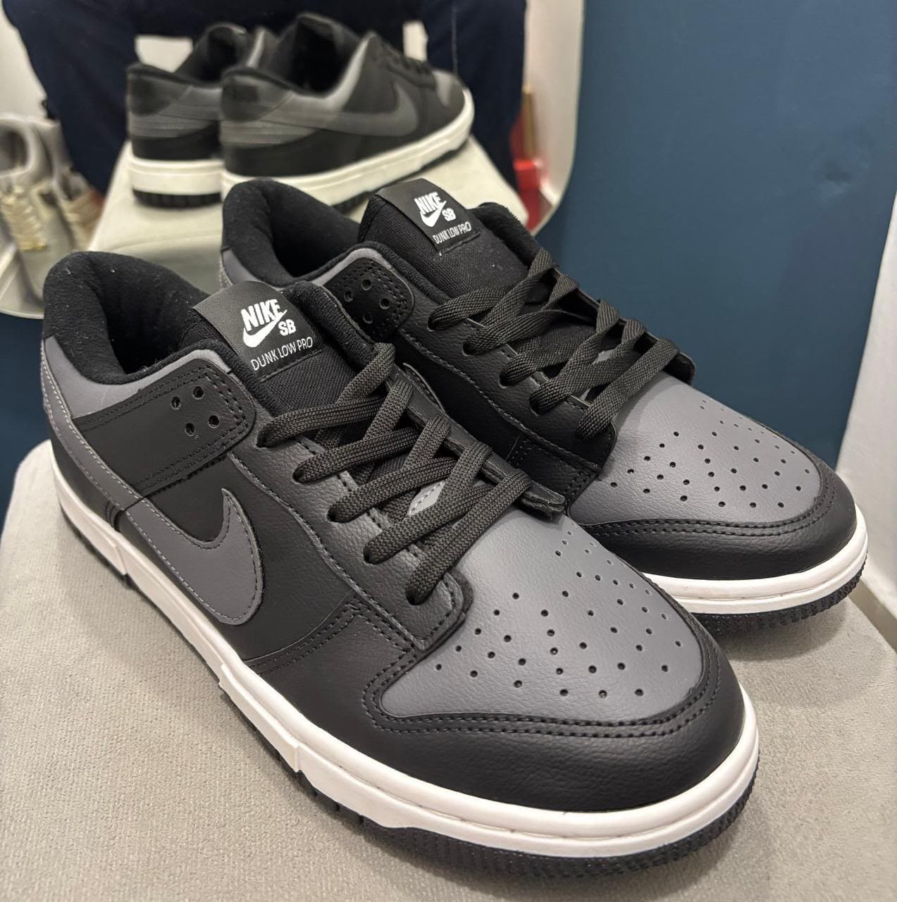 NK Dunk Preto/Cinza
