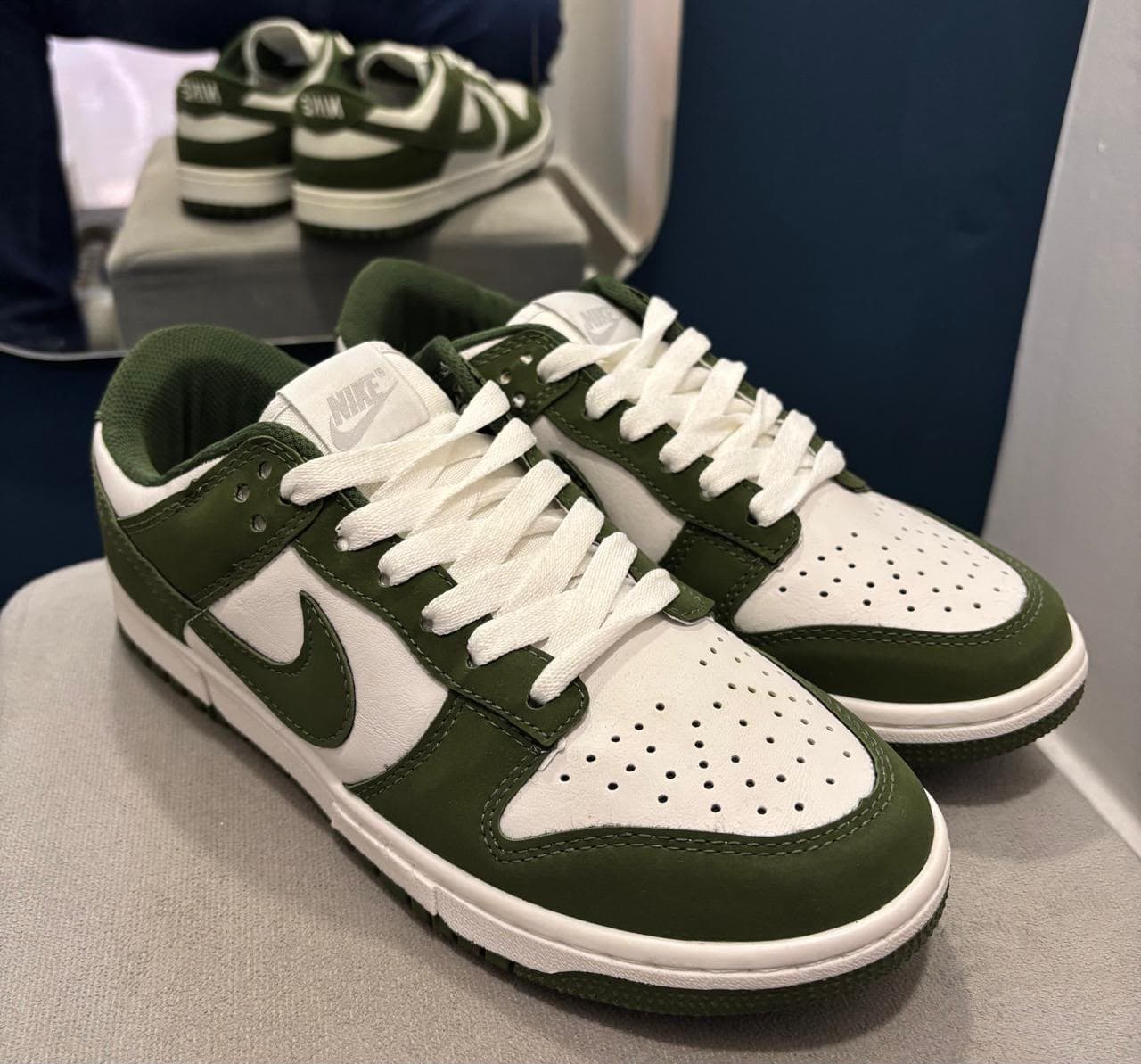 NK Dunk Verde/Branco